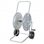 CARRELLO AVVOLGITUBO IRRIGAZZIONE DA 50 MT CON RUOTE