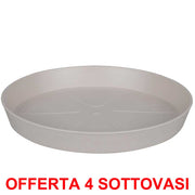 OFFERTA 4 SOTTOVASO LOFT URBAN SAUCER ROUND 14 WARM GREY