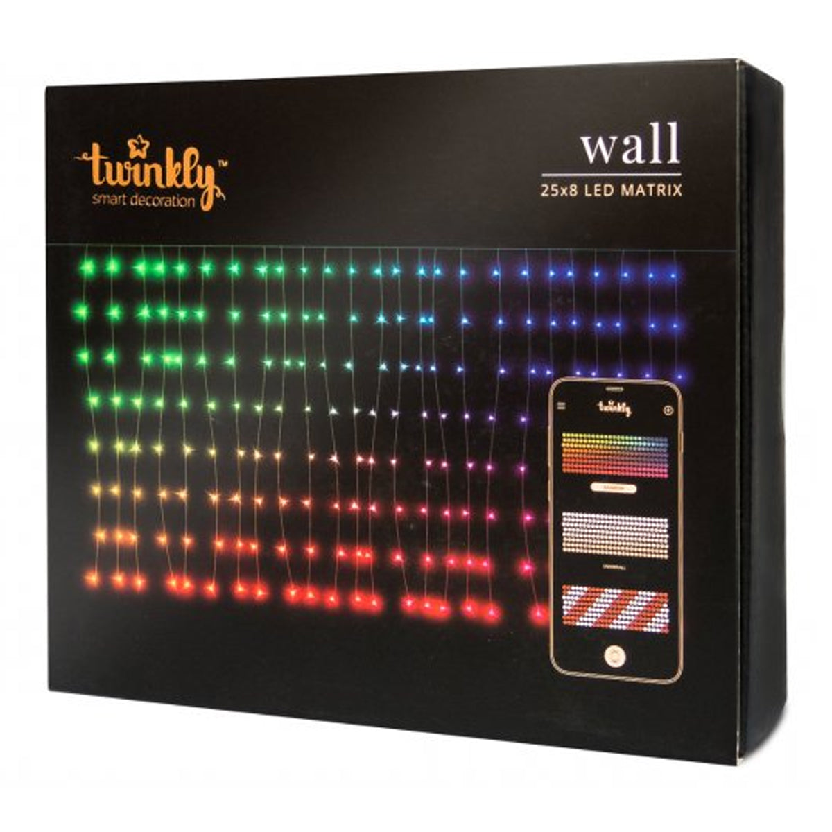 TWINKLY LUCI DI NATALE 200 LED + PRESA SHUKO UK