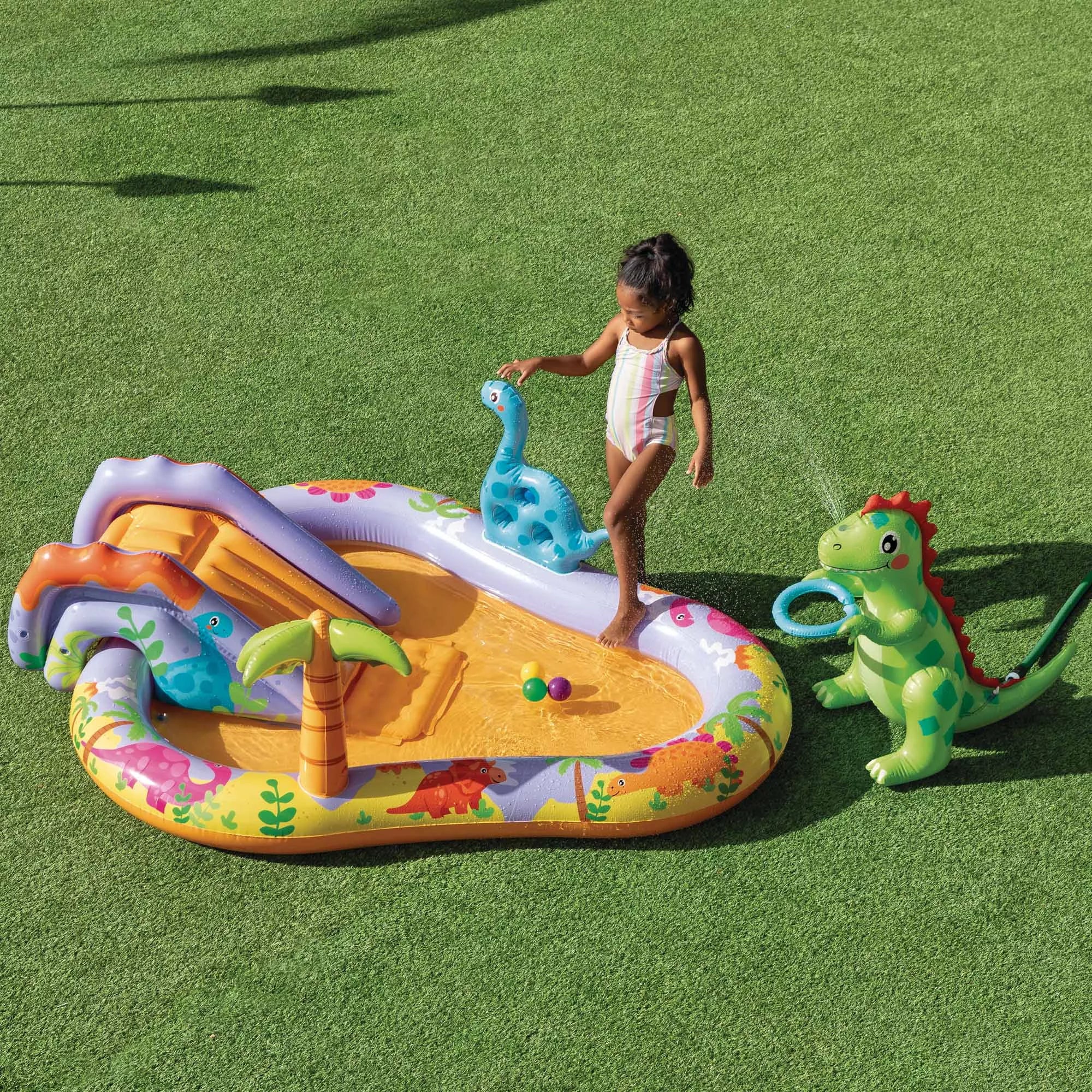 Intex aufblasbares Spielcenter Dino Park Pool - 210 x 157 x 69 cm
