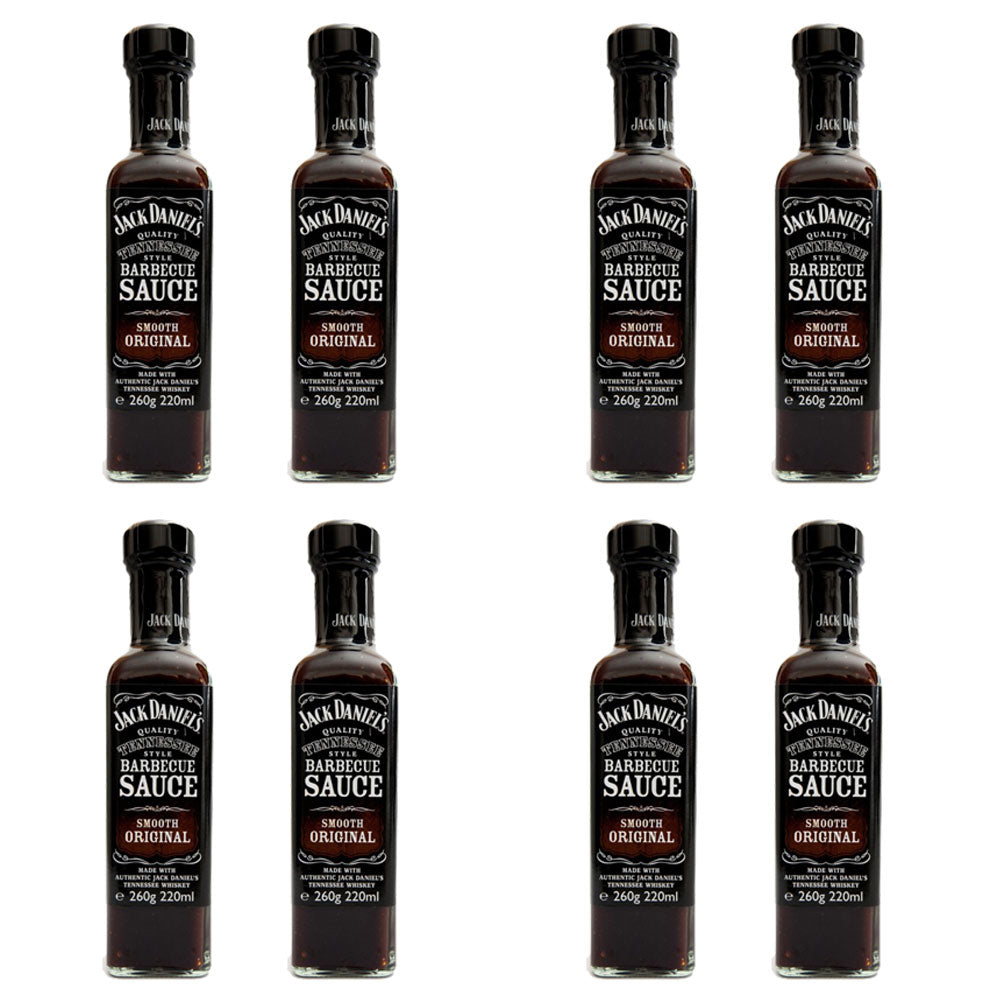 OFFERTA 8 SALSE BARBECUE SMOOTH ORIGINAL ORIGINALE BBQ 260GR
