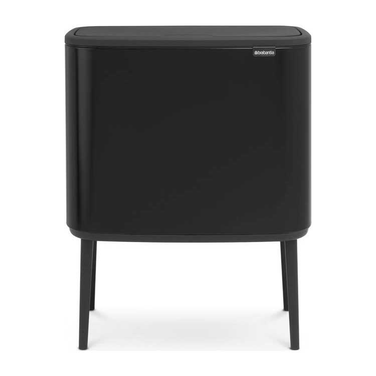 PATTUMIERA SOFT TOUCH 11+23 LT BO TOUCH BIN NERA