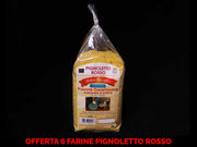 OFFERTA 6 CONFEZIONI DI FARINA POLENTA PIGNOLETTO ROSSO 1KG