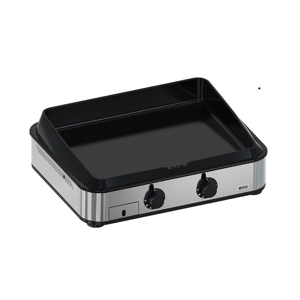 ENO Plancha a Gas Enosign 65 Inox 23×68×57cm