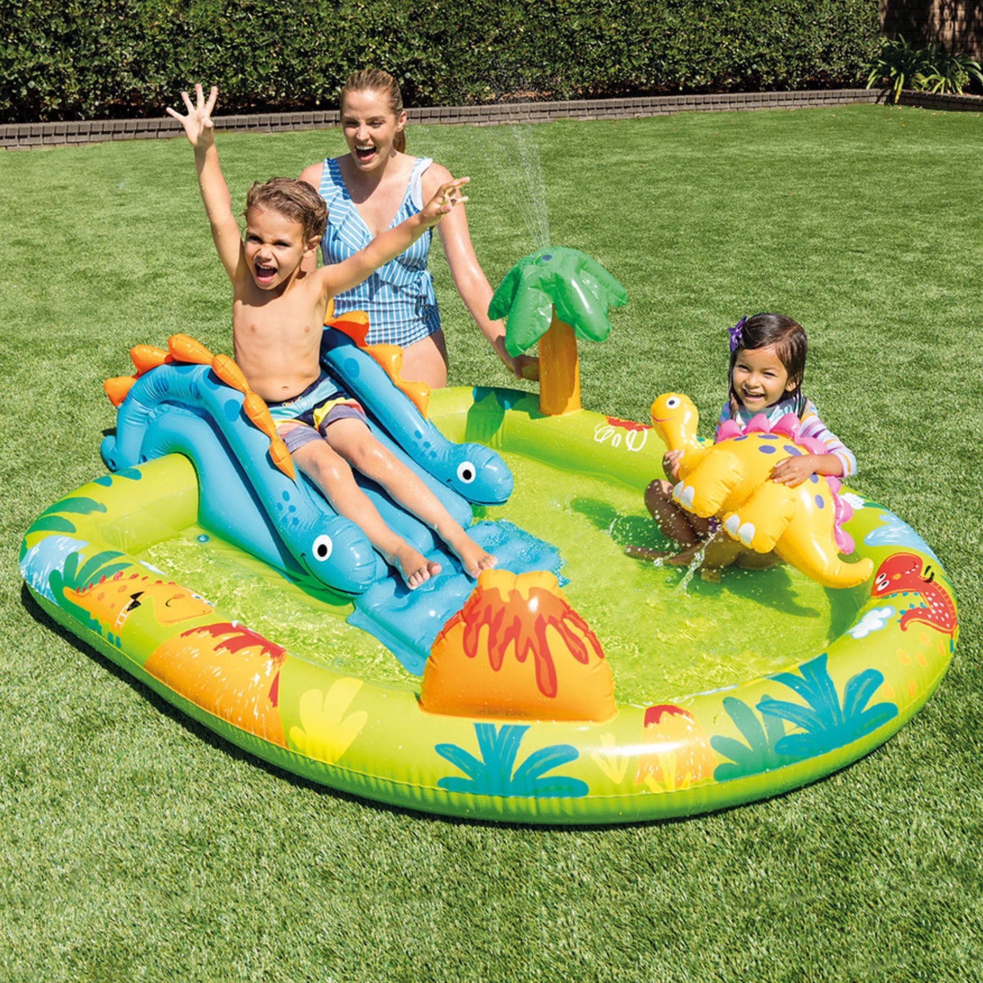 Intex Dinosaurier-Spielcenter-Pool, klein, 191 cm x 152 cm x 58 cm