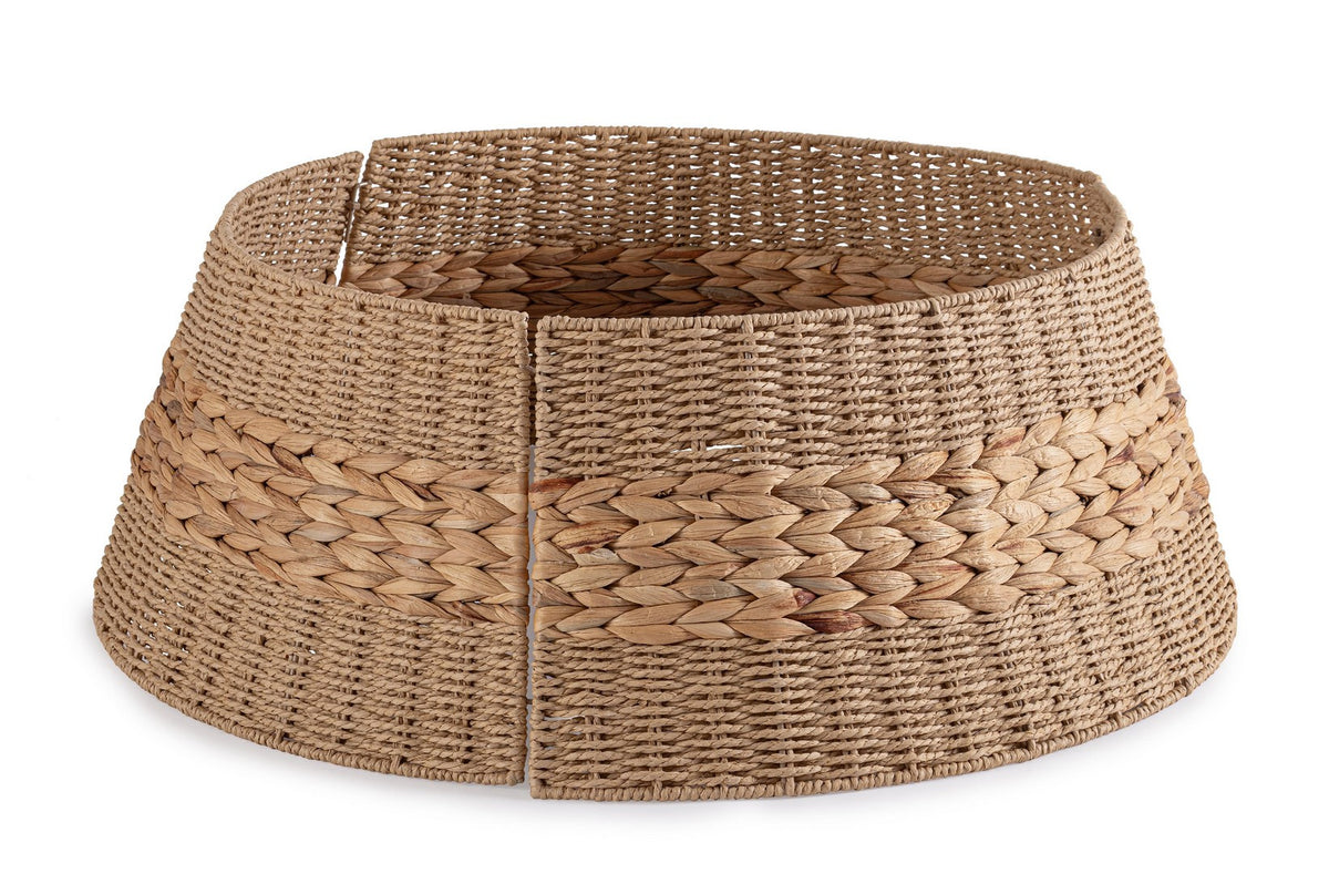 Copribase Albero Gleynor D60-78x28h Beige Naturale Christmas