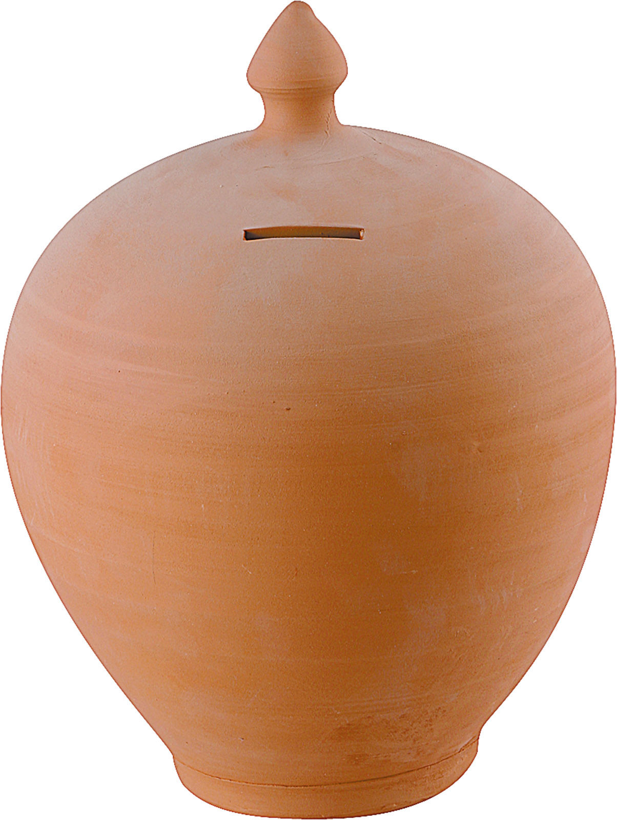 SALVADANAIO RISPARMIO IN TERRACOTTA 25CM