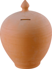 SALVADANAIO RISPARMIO IN TERRACOTTA 25CM