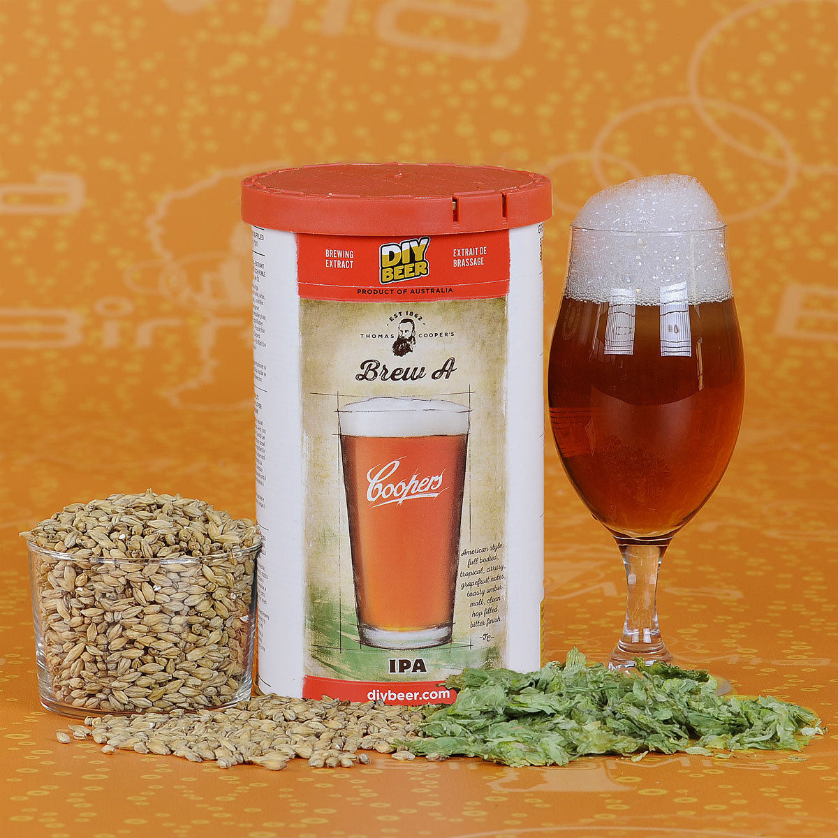 MALTO PER BIRRA COOPERS INDIA PALE ALE IPA