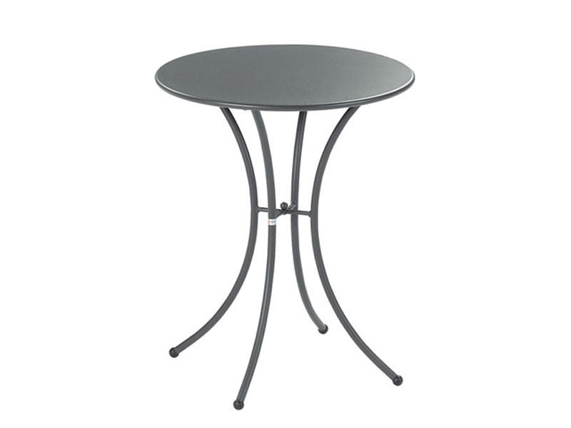 SET TAVOLO PIGALLE TONDO Ø60CM + 2 POLTRONA RONDA FERRO ANTICO