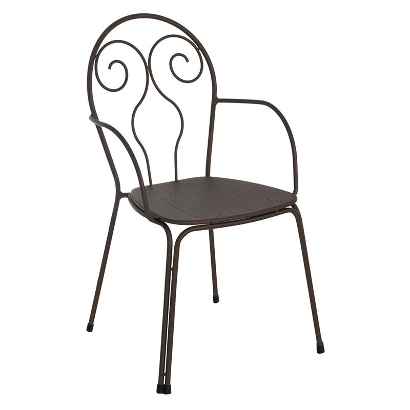 FAUTEUIL EMPILABLE CAPRERA DANS LA COULEUR DE VOTRE CHOIX
