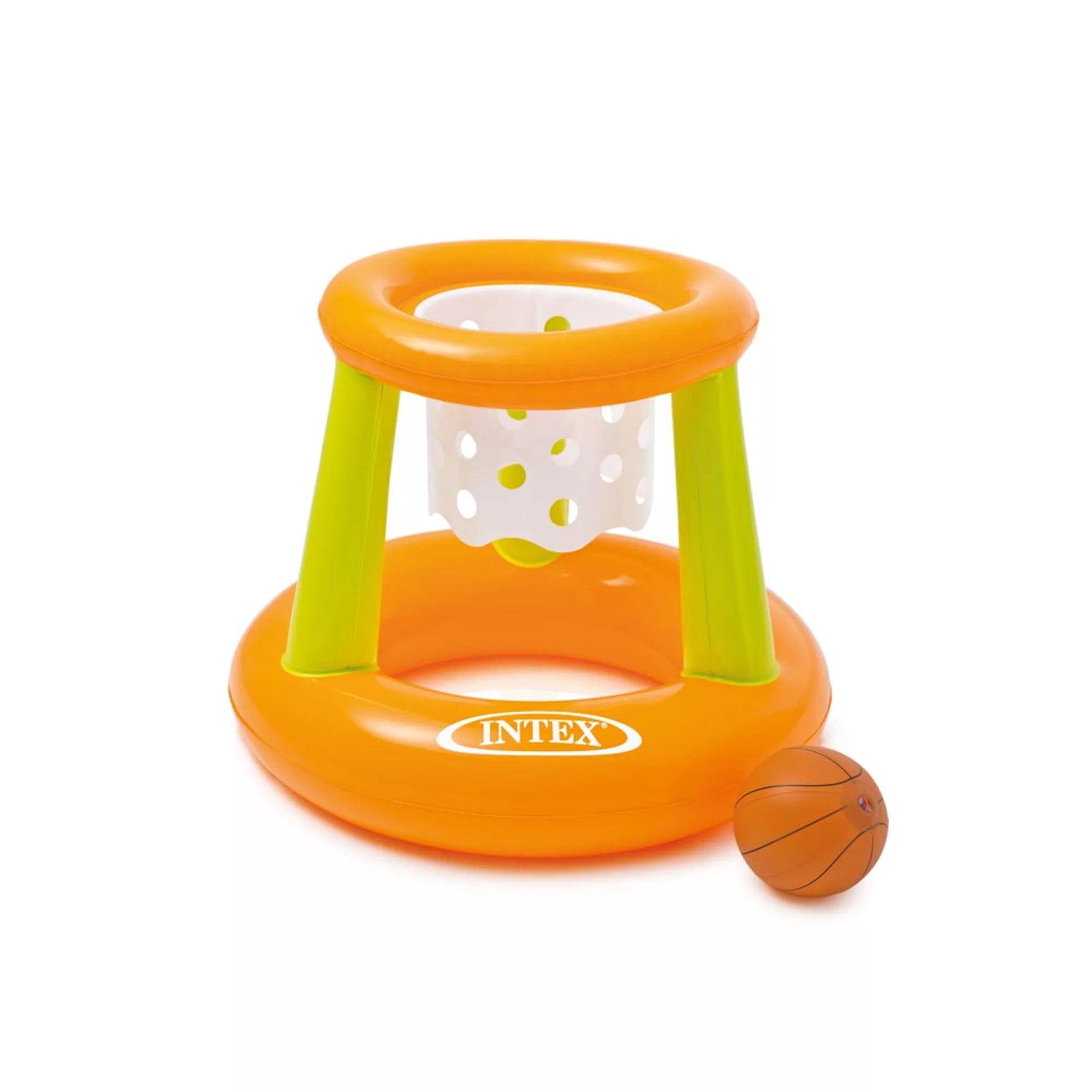 Canestro Gonfiabile con Rete 67cm x 55cm Multicolore Intex
