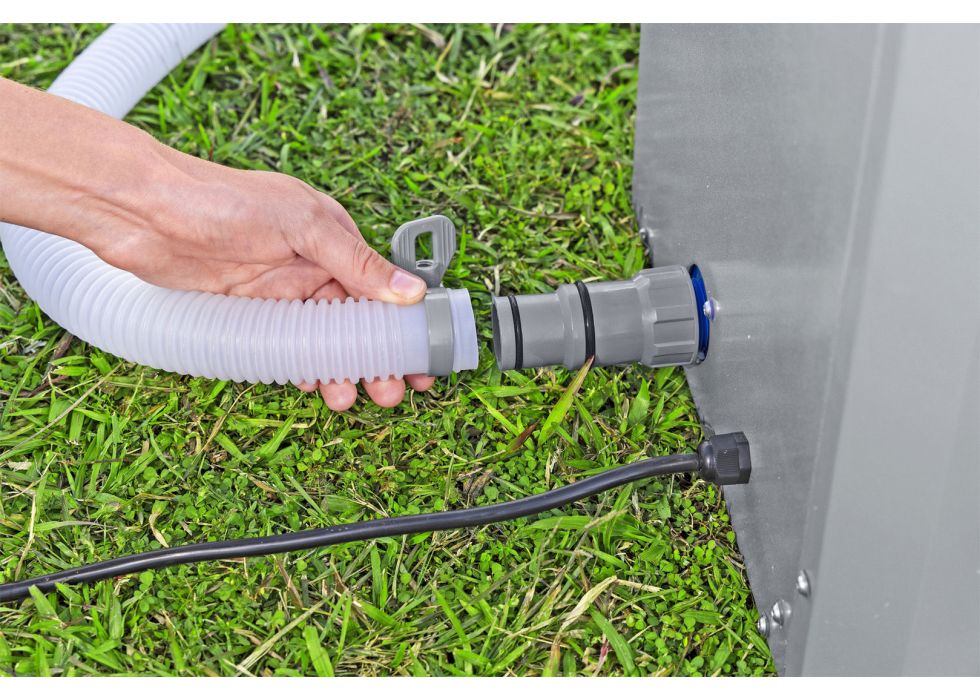 RISCALDATORE/POMPA DI CALORE 4KW PER PISCINE FINO A 30000 LT FUORI TERRA