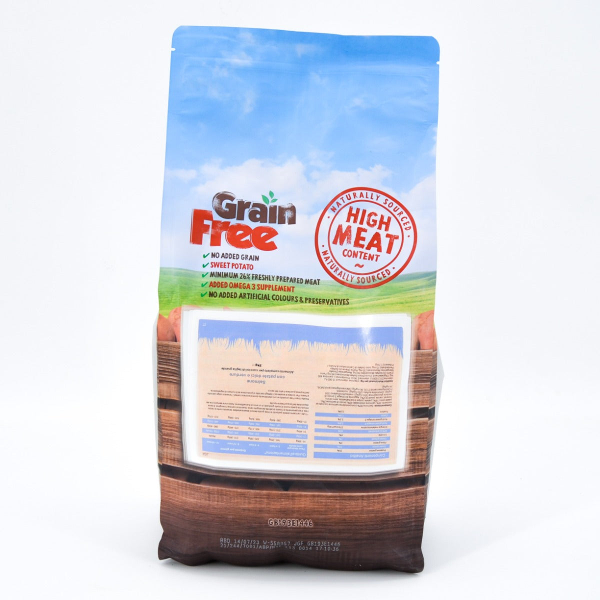 CROCCHETTE PERAGA GRAIN FREE PER CANE CUCCIOLO TAGLIA GRANDE 12KG SALMONE