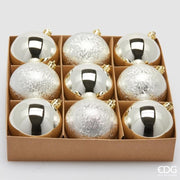 Confezione 16 Palline di natale D.6 Champagne