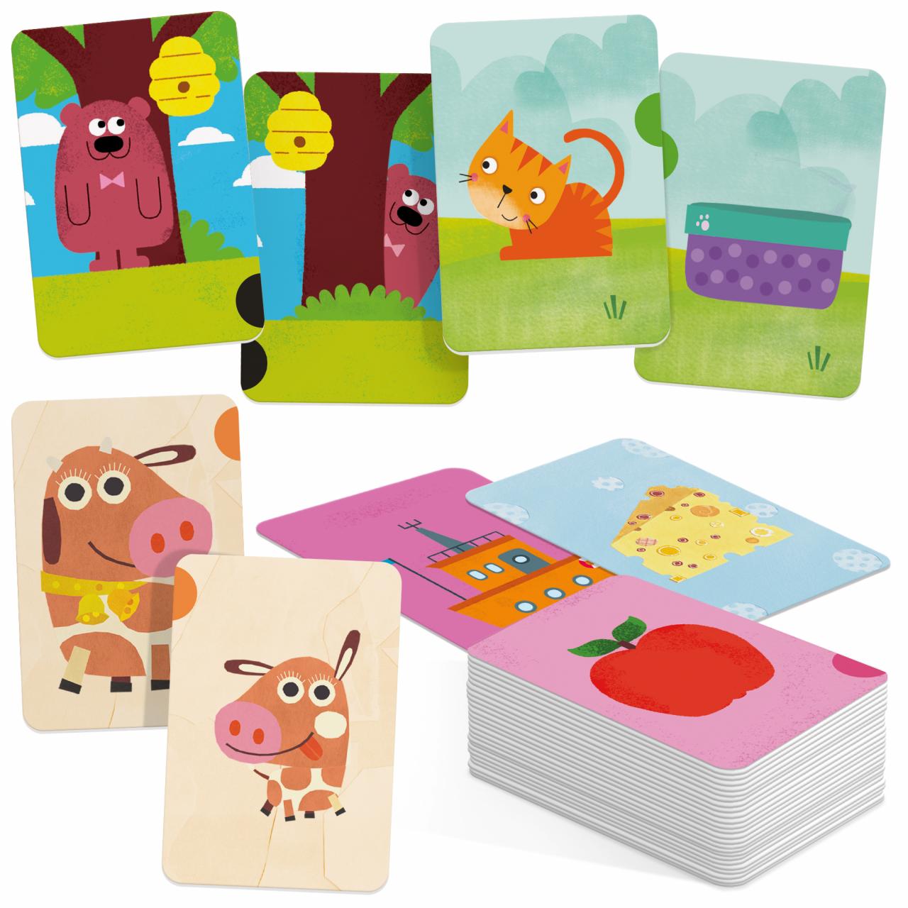 Vitamine in Gioco Prima Logica 50 Maxi Carte e 6 Giochi Headu