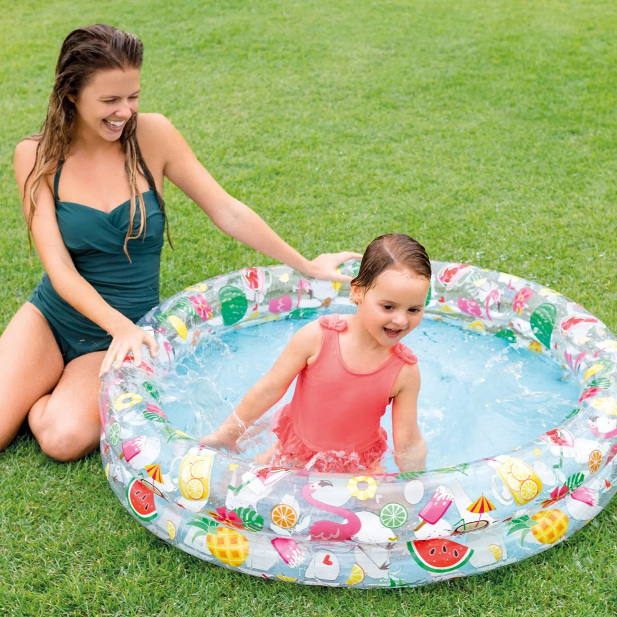 Piscine Intex Just So Fruity 122 cm x 25 cm Multicolore