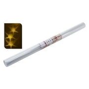 OFFERTA 2 ROTOLI FOGLIO OLOGRAFICO STELLE 3D 100X33 CM