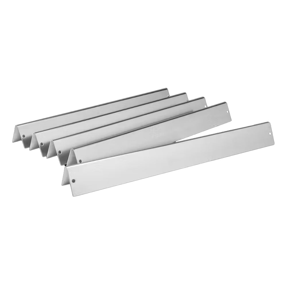 5 BARRE FLAVORIZER IN ACCIAIO INOX WEBER