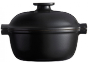 COCOTTE TONDA DELIZIA IN CERAMICA 4 LITRI COLOR ARDESIA