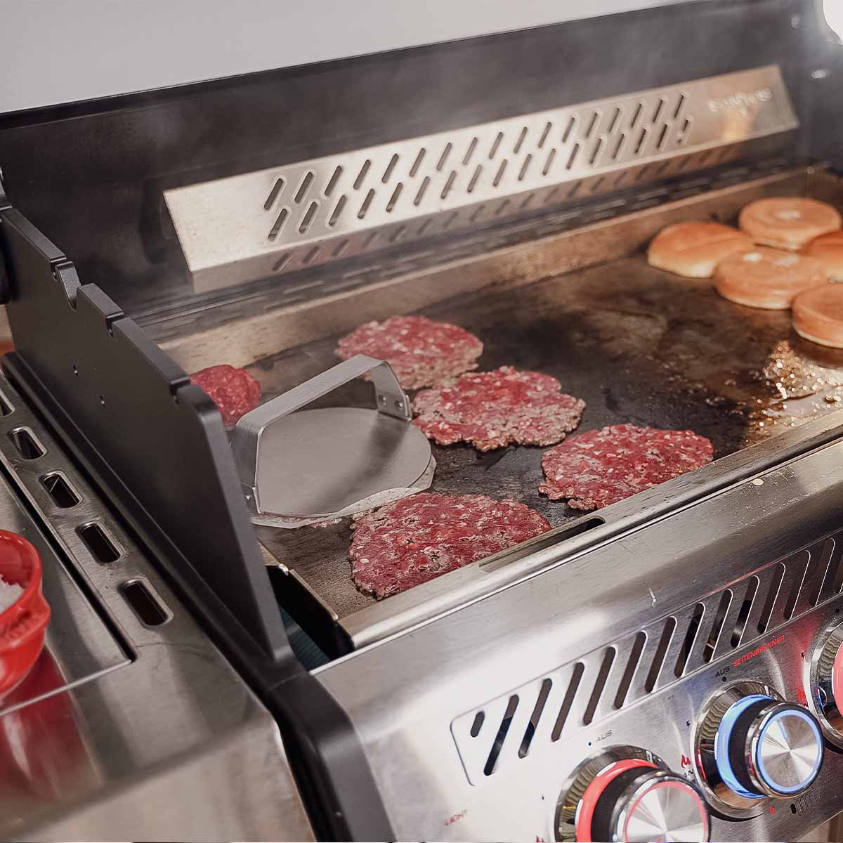 Schiacciaburger Acciaio Inox D14cm SANTOS