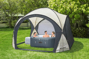 GAZEBO PER LAY-Z-SPA E PISCINE 390X390X255 CM BESTWAY 60305
