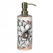 DISPENSER PER SAPONE LIQUIDO IN PORCELLANA NASO & MATITA 500 ML LA BELLEZZA