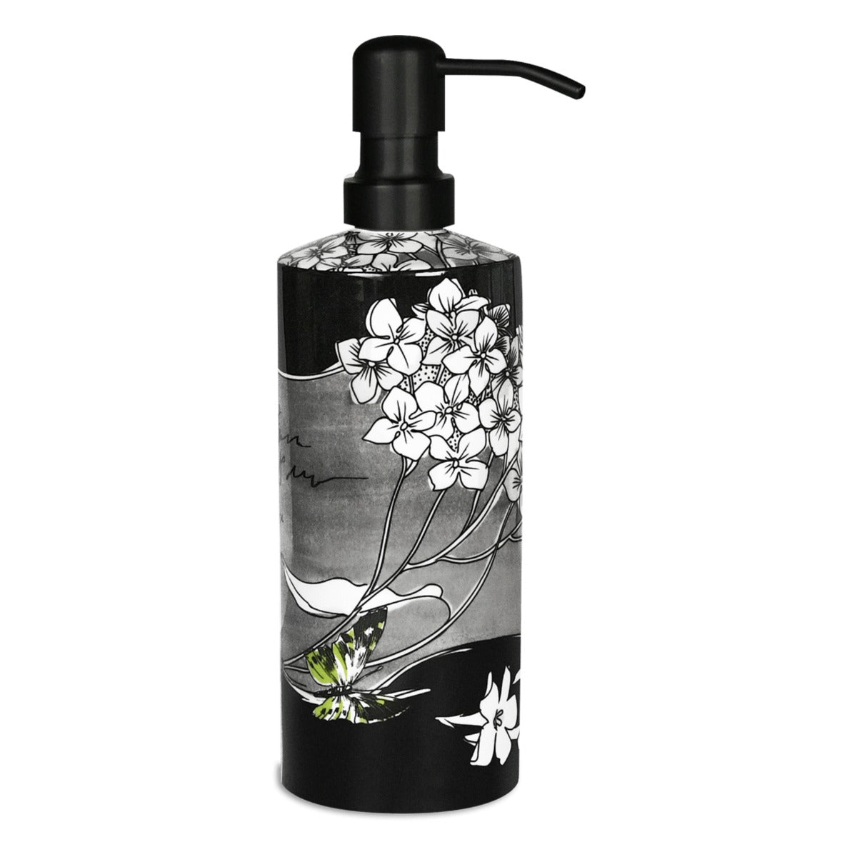 DISPENSER PER SAPONE LIQUIDO IN PORCELLANA NASO & MATITA 500 ML IL FASCINO