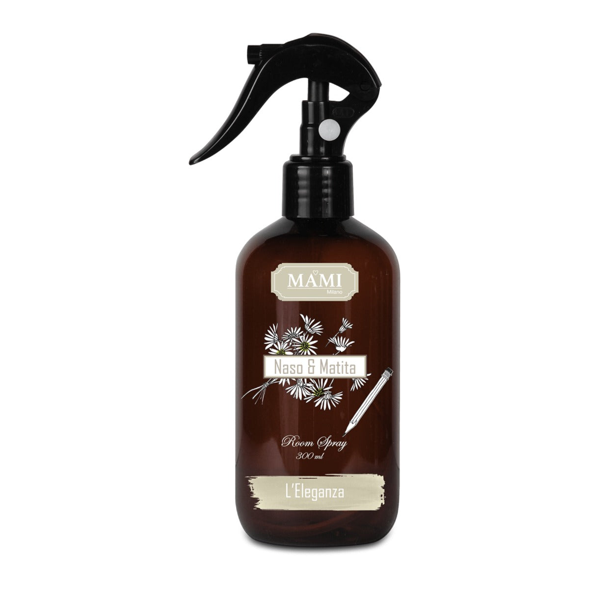 SPRAY PER AMBIENTE NASO E MATITA 300 ML L'ELEGANZA