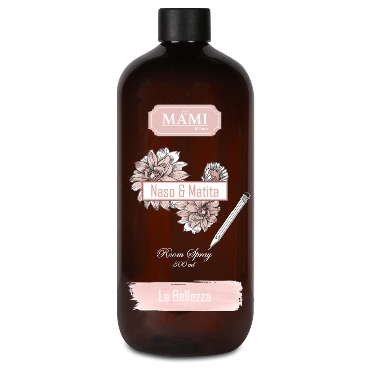 RICARICA SAPONE LIQUIDO NASO & MATITA 500 ML LA BELLEZZA
