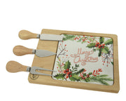 TAGLIERE PER FORMAGGIO IN BAMBOO, 22X17.50X2.80 CM