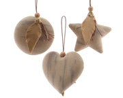 OFFERTA 3 DECORAZIONI NATALIZIE 11CM IN MIX