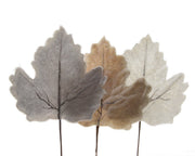OFFERTA 3 FOGLIE DECORATIVE 20X20CM