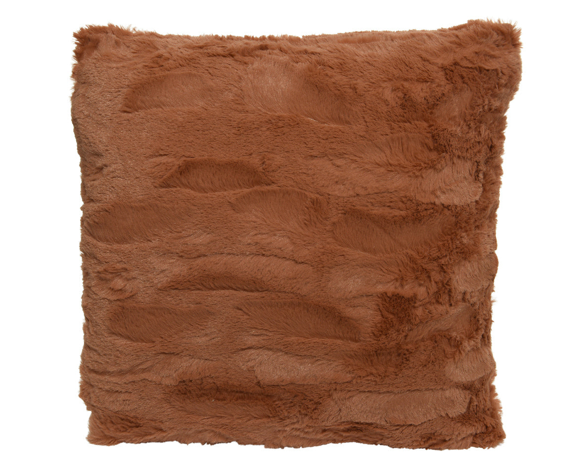 CUSCINO COLOR CAMMELLO 45X45X6CM