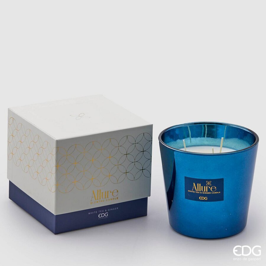 CANDELA PROFUMATA AL WHITETEA GIN H12CM
