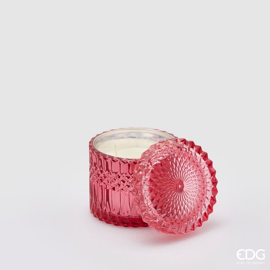 CANDELA CRYSTAL NEW H10,5 D11 C3 BLACK ROSE