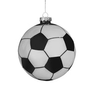 PALLINA IN VETRO PALLONE DA CALCIO 10CM