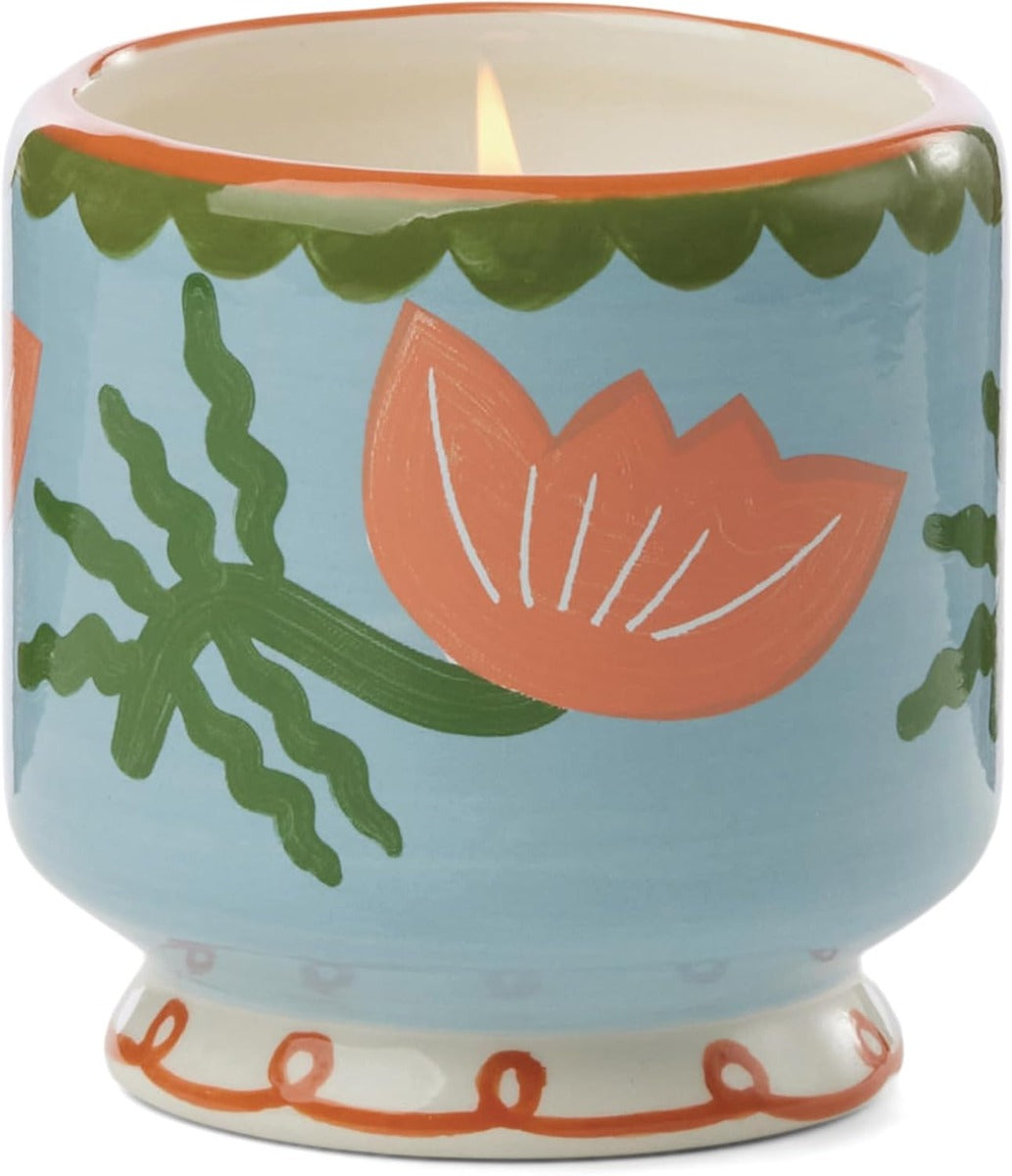 CANDELA PROFUMATA IN CERAMICA, 226G, COCCO