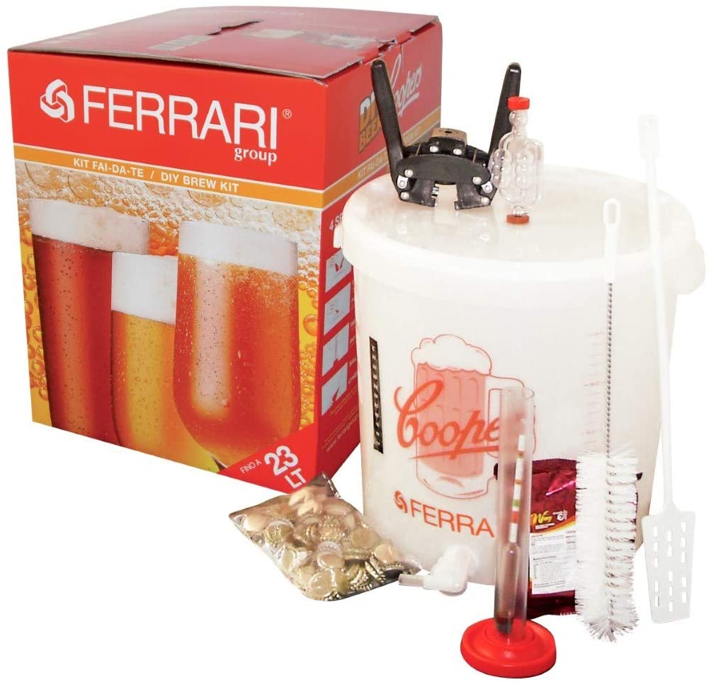 KIT PER FARE LA BIRRA FERMENTAZIONE COMPLETO COOPERS