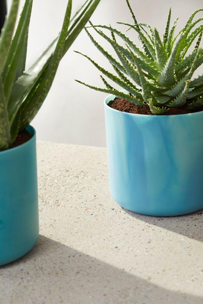 VASO THE OCEAN COLLECTION ROUND 14CM BLU ATLANTICO