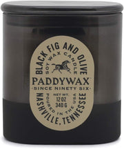 CANDELA PROFUMATA IN BARATTOLO, 340G, FICO NERO E OLIVA