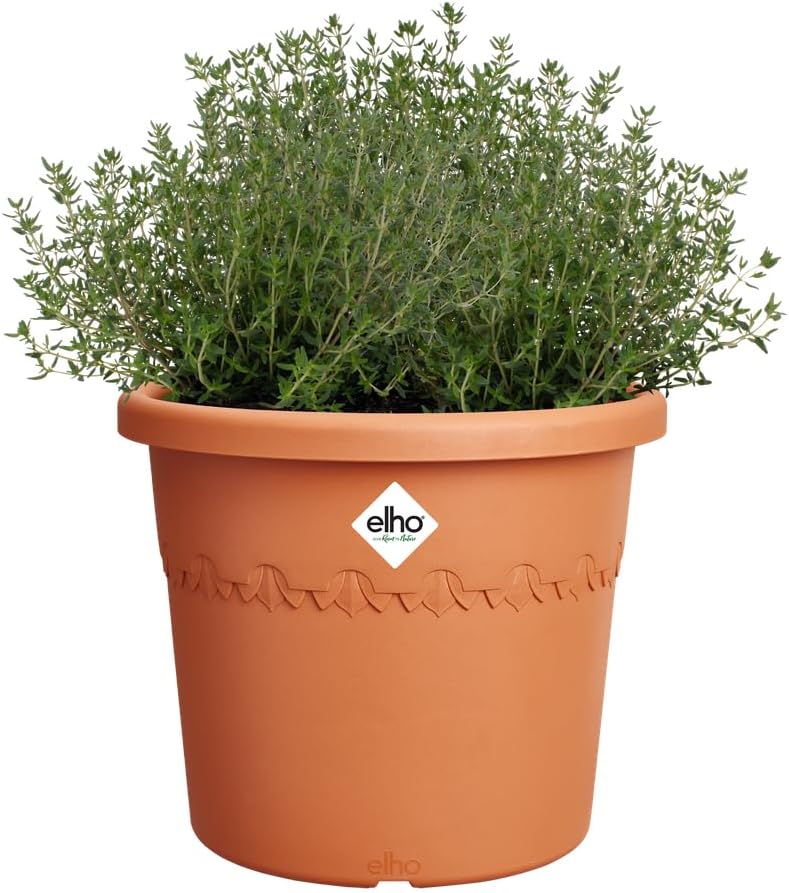 VASO ALGARVE CILINDRO 25CM TERRA