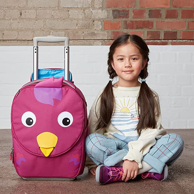 VALIGIA TROLLEY PER BAMBINI BELLA L'UCCELLINO