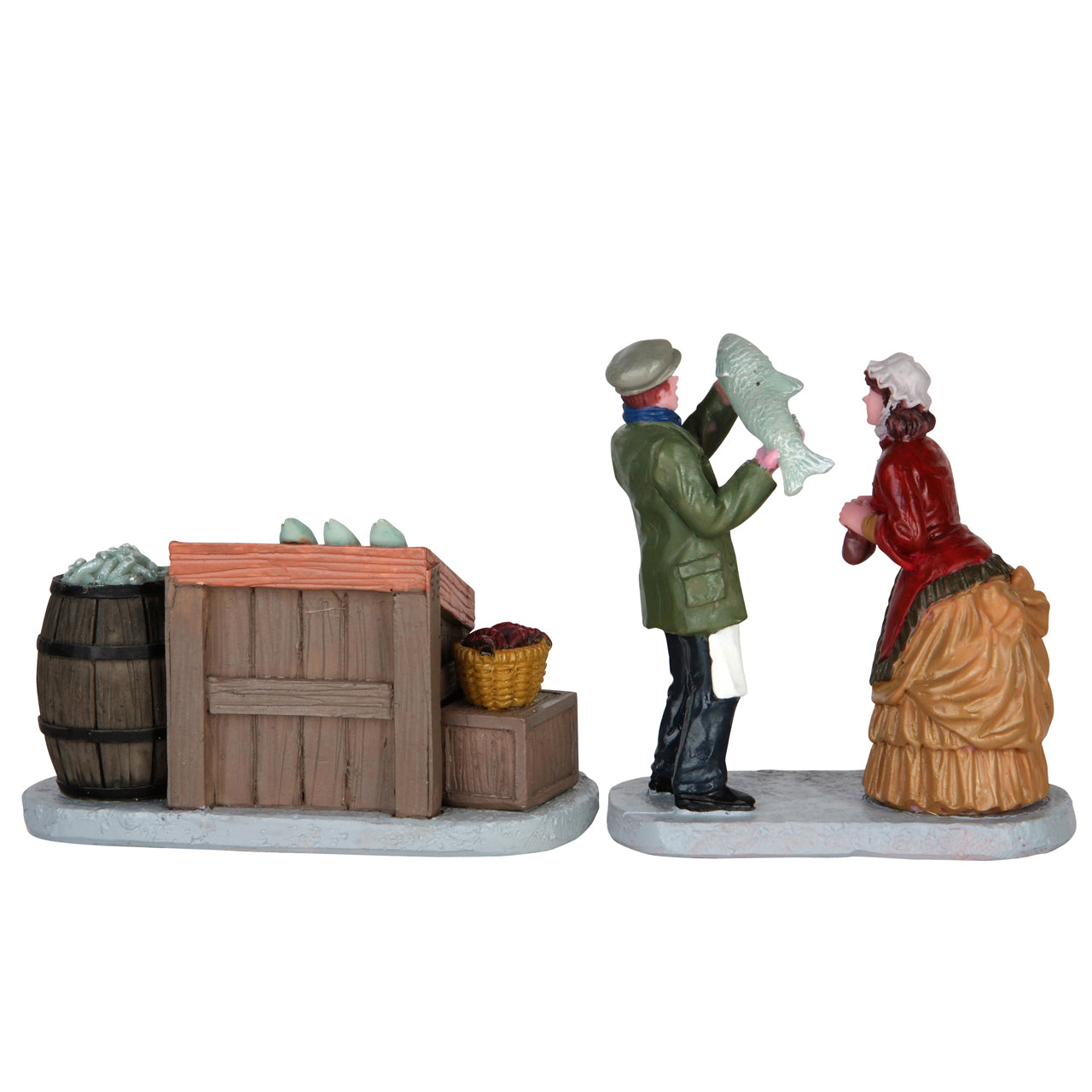 VENDITORE DI PESCI - FISH MARKET SET DA 2