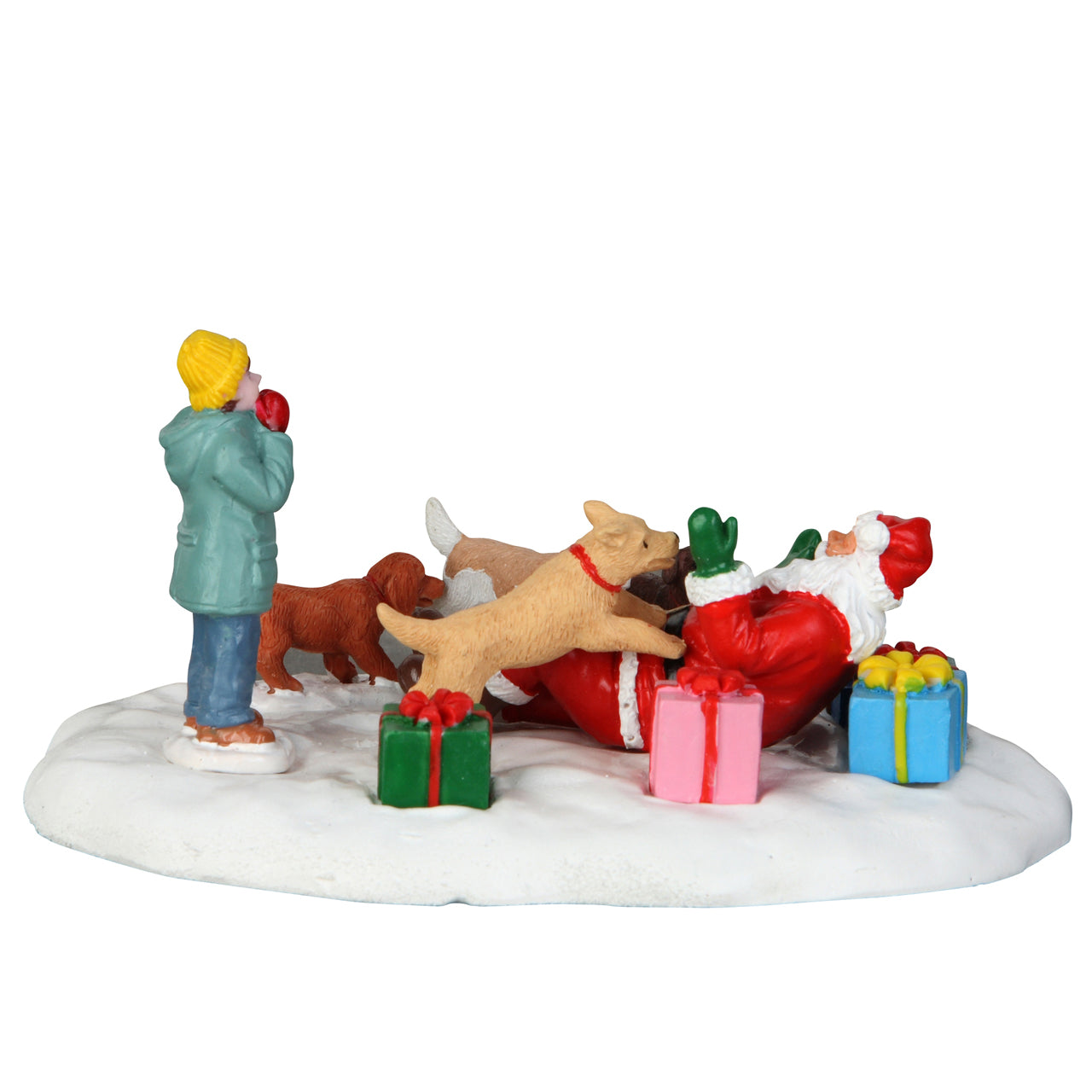 CUCCIOLI AMANO BABBO NATALE - PUPPIES LOVE SANTA