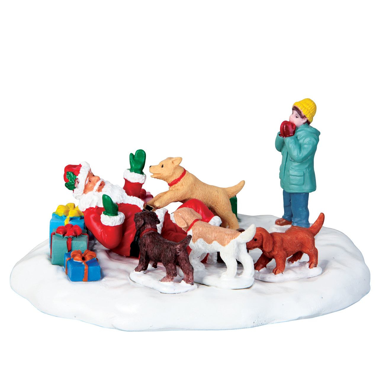 CUCCIOLI AMANO BABBO NATALE - PUPPIES LOVE SANTA