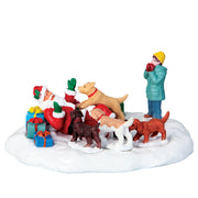 CUCCIOLI AMANO BABBO NATALE - PUPPIES LOVE SANTA