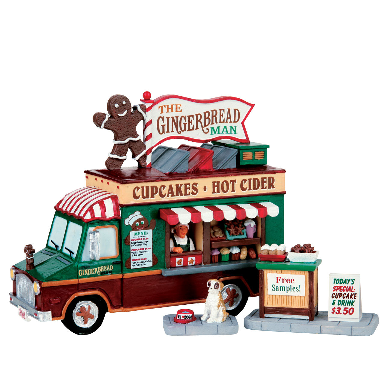 L'UOMO DI PAN DI ZENZERO - THE GINGERBREAD MAN, SET DA 3