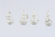 DECORAZIONE APPENDIBILE BABBO NATALE BIANCO MODELLO ASSORTITO