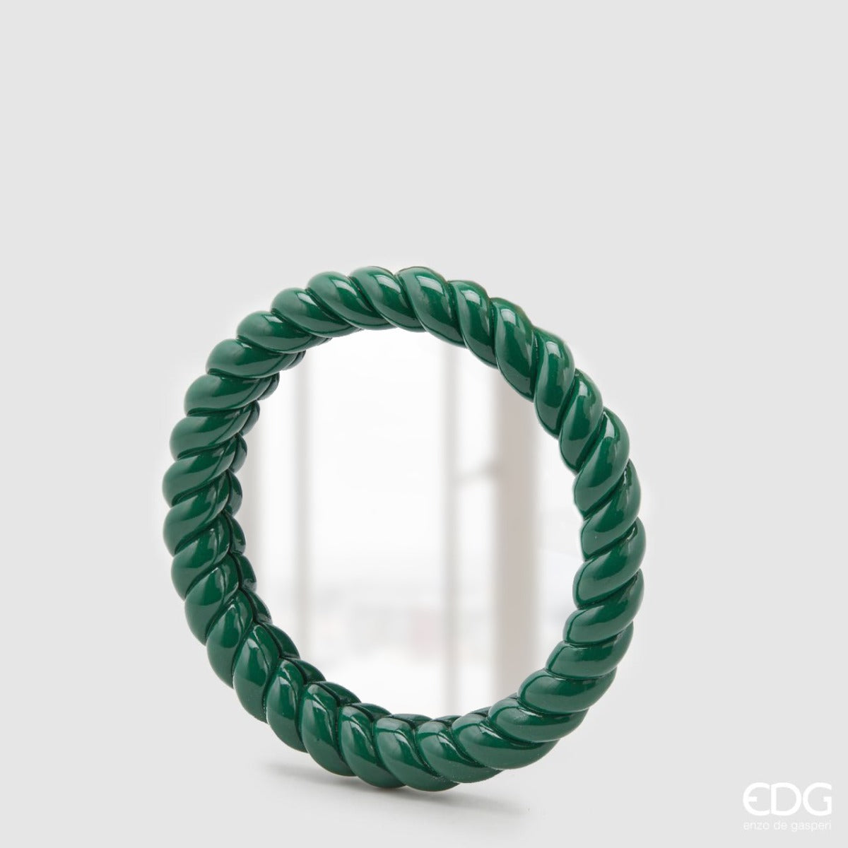 SPECCHIO TORCHON ROTONDO VERDE D.25 EDG